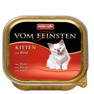Animonda vom Feinsten Animonda vom Feinsten Cat Kitten z Wołowiną tacka 100g