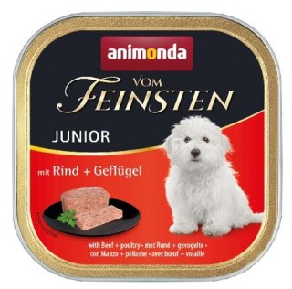 Animonda vom Feinsten Animonda vom Feinsten Dog Junior Wołowina i Drób 150g