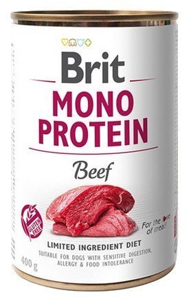 Brit Brit Mono Protein Beef puszka 400g