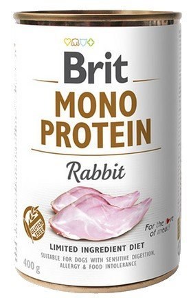 Brit Brit Mono Protein Rabbit puszka 400g