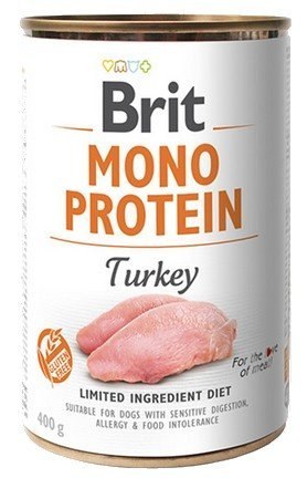 Brit Brit Mono Protein Turkey puszka 400g