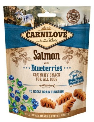 Carnilove Carnilove Dog Snack Fresh Crunchy Salmon+Blueberries 200g