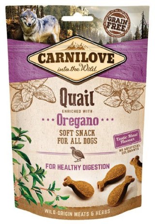 Carnilove Carnilove Dog Snack Fresh Soft Quail+Oregano 200g