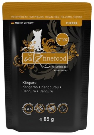 Catz Finefood Catz Finefood Purrrr N.107 Kangur saszetka 85g