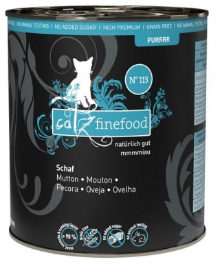 Catz Finefood Catz Finefood Purrrr N.113 Owca puszka 800g