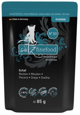 Catz Finefood Catz Finefood Purrrr N.113 Owca saszetka 85g