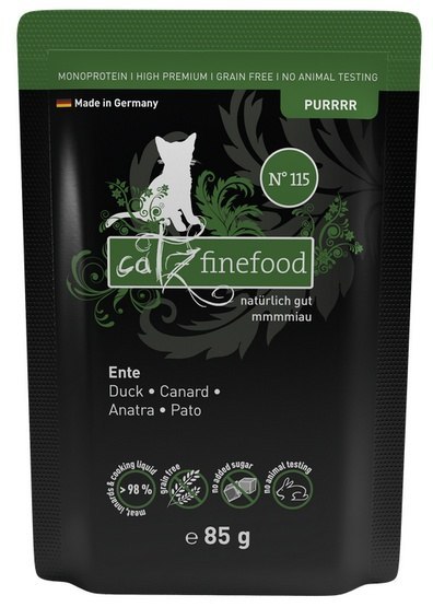 Catz Finefood Catz Finefood Purrrr N.115 Kaczka saszetka 85g