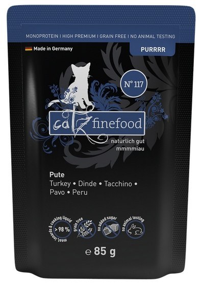 Catz Finefood Catz Finefood Purrrr N.117 Indyk saszetka 85g