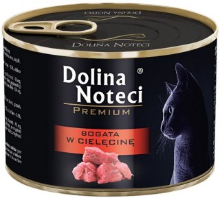 Dolina Noteci Dolina Noteci Premium Kot Bogata w cielęcinę puszka 185g