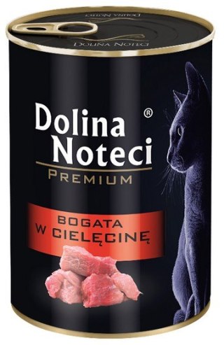 Dolina Noteci Dolina Noteci Premium Kot Bogata w cielęcinę puszka 400g