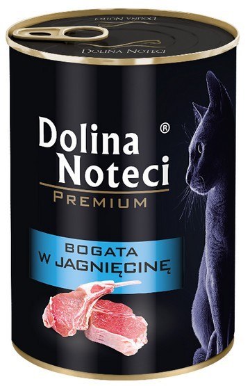 Dolina Noteci Dolina Noteci Premium Kot Bogata w jagnięcinę puszka 400g