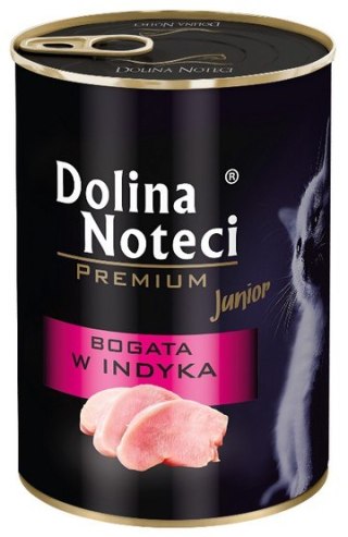 Dolina Noteci Dolina Noteci Premium Kot Junior Bogata w indyka puszka 400g