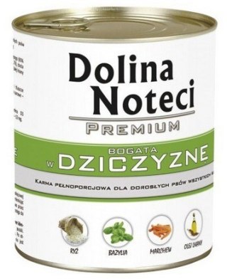 Dolina Noteci Dolina Noteci Premium Pies Dziczyzna puszka 800g