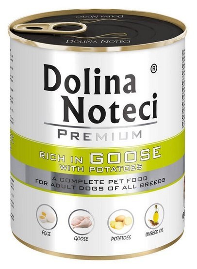 Dolina Noteci Dolina Noteci Premium Pies Gęś i ziemniaki puszka 800g