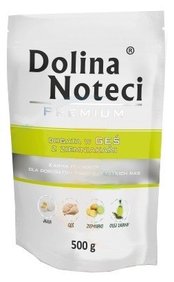 Dolina Noteci Dolina Noteci Premium Pies Gęś i ziemniaki saszetka 500g