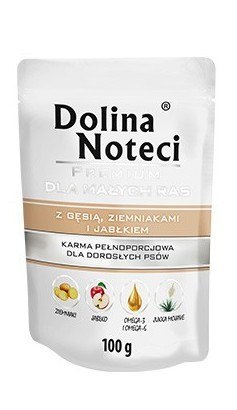 Dolina Noteci Dolina Noteci Premium Pies Gęś, ziemniaki i jabłko saszetka 100g