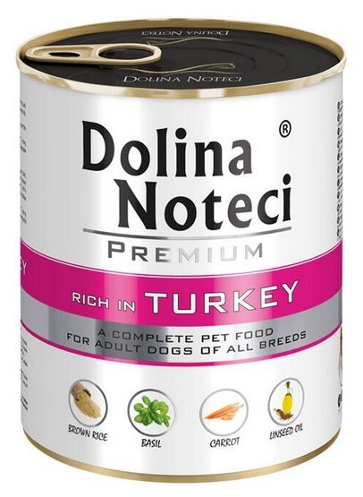 Dolina Noteci Dolina Noteci Premium Pies Indyk puszka 800g