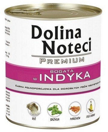 Dolina Noteci Dolina Noteci Premium Pies Indyk puszka 800g