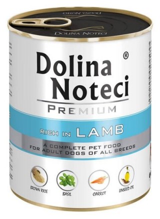 Dolina Noteci Dolina Noteci Premium Pies Jagnięcina puszka 800g