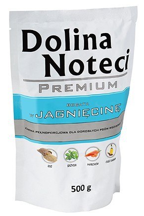 Dolina Noteci Dolina Noteci Premium Pies Jagnięcina saszetka 500g