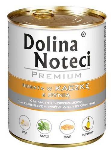 Dolina Noteci Dolina Noteci Premium Pies Kaczka i dynia puszka 800g