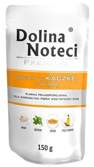 Dolina Noteci Dolina Noteci Premium Pies Kaczka i dynia saszetka 150g