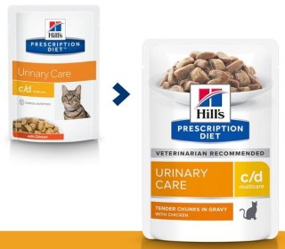 Hill's Prescription Diet Hill's Prescription Diet c/d Feline z Kurczakiem saszetka 85g