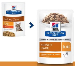 Hill's Prescription Diet Hill's Prescription Diet k/d Feline Kurczak saszetka 85g