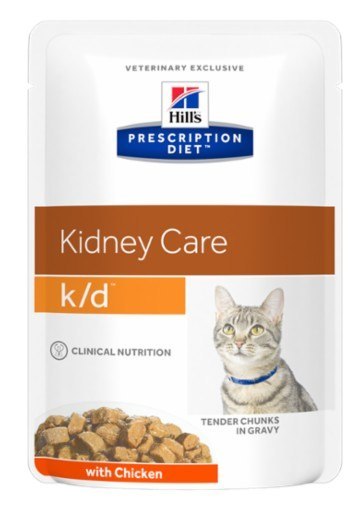 Hill's Prescription Diet Hill's Prescription Diet k/d Feline Kurczak saszetka 85g