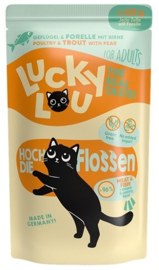 Lucky Lou Lucky Lou Lifestage Adult Drób i pstrąg saszetka 125g