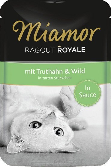 Miamor Ragout Royale Miamor Ragout Royale z Indykiem i Dziczyzną w sosie saszetka 100g Miamor Ragout Royale Miamor Ragout Royale z Indykiem i Dziczyzną w sosie saszetka 100g
