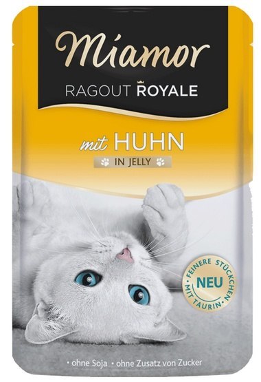 Miamor Ragout Royale Miamor Ragout Royale z Kurczakiem w galaretce saszetka 100g Miamor Ragout Royale Miamor Ragout Royale z Kurczakiem w galaretce saszetka 100g