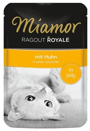 Miamor Ragout Royale Miamor Ragout Royale z Kurczakiem w galaretce saszetka 100g Miamor Ragout Royale Miamor Ragout Royale z Kurczakiem w galaretce saszetka 100g