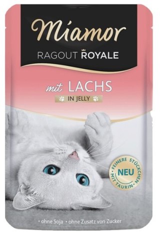 Miamor Ragout Royale Miamor Ragout Royale z Łososiem w galaretce saszetka 100g