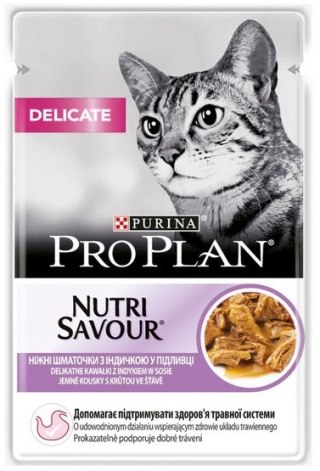 Purina Pro Plan Purina Pro Plan Cat Delicate indyk saszetka 85g