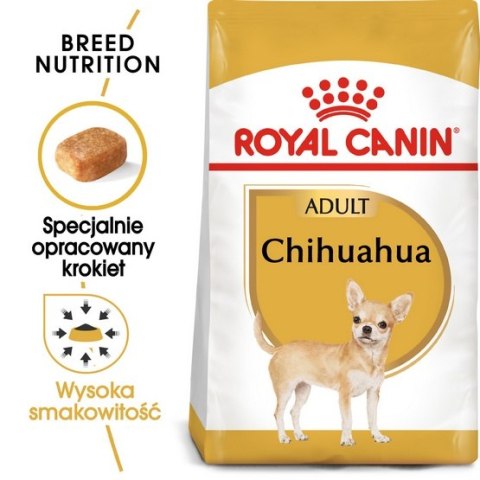 Royal Canin Breed Royal Canin Chihuahua Adult karma sucha dla psów dorosłych rasy chihuahua 0,5kg