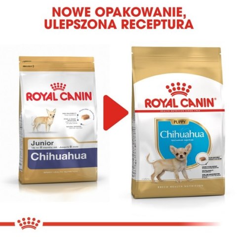 Royal Canin Breed Royal Canin Chihuahua Puppy karma sucha dla szczeniąt do 8 miesiąca, rasy chihuahua 0,5kg