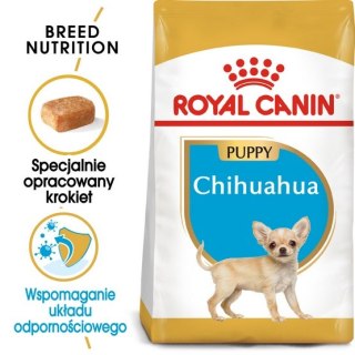 Royal Canin Breed Royal Canin Chihuahua Puppy karma sucha dla szczeniąt do 8 miesiąca, rasy chihuahua 1,5kg