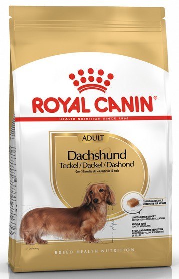 Royal Canin Breed Royal Canin Dachshund Adult karma sucha dla psów dorosłych rasy jamnik 1,5kg