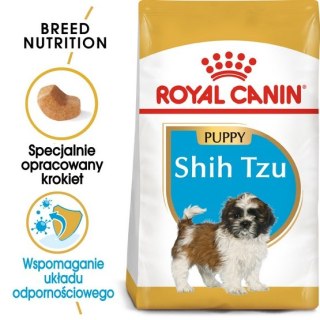 Royal Canin Breed Royal Canin Shih Tzu Puppy karma sucha dla szczeniąt do 10 miesiąca, rasy shih tzu 0,5kg