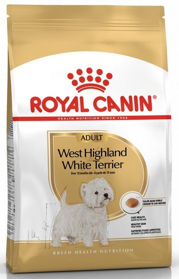 Royal Canin Breed Royal Canin West Highland White Terrier Adult karma sucha dla psów dorosłych rasy west highland white terrier 