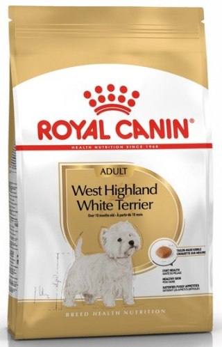 Royal Canin Breed Royal Canin West Highland White Terrier Adult karma sucha dla psów dorosłych rasy west highland white terrier 