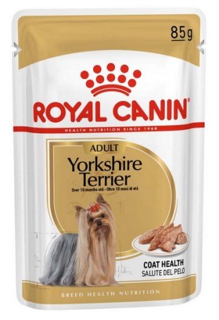 Royal Canin Breed Royal Canin Yorkshire Terrier Adult karma mokra - pasztet, dla psów dorosłych rasy yorkshire terrier saszetka 