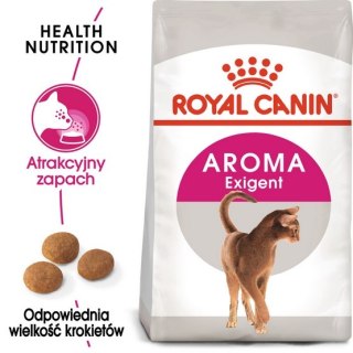 Royal Canin Feline Royal Canin Exigent Aromatic Attraction karma sucha dla kotów dorosłych, wybrednych, kierujących się zapachem