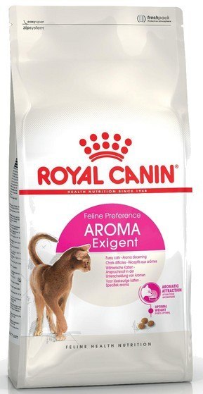 Royal Canin Feline Royal Canin Exigent Aromatic Attraction karma sucha dla kotów dorosłych, wybrednych, kierujących się zapachem