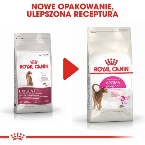 Royal Canin Feline Royal Canin Exigent Aromatic Attraction karma sucha dla kotów dorosłych, wybrednych, kierujących się zapachem