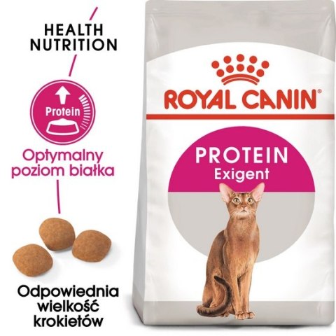 Royal Canin Feline Royal Canin Exigent Protein Preference karma sucha dla kotów dorosłych, wybrednych, kierujących się białkiem 