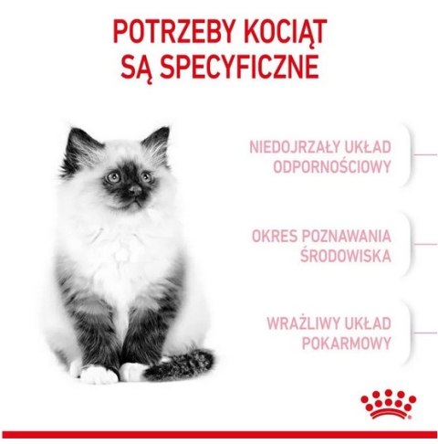 Royal Canin Feline Royal Canin Kitten karma sucha dla kociąt od 4 do 12 miesiąca życia 400g