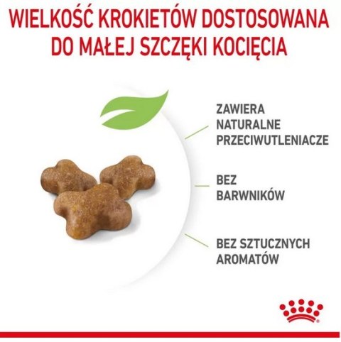 Royal Canin Feline Royal Canin Kitten karma sucha dla kociąt od 4 do 12 miesiąca życia 400g