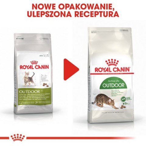 Royal Canin Feline Royal Canin Outdoor karma sucha dla kotów dorosłych, wychodzących na zewnątrz 2kg Royal Canin Feline Royal Canin Outdoor karma sucha dla kotów dorosłych, wychodzących na zewnątrz 2kg